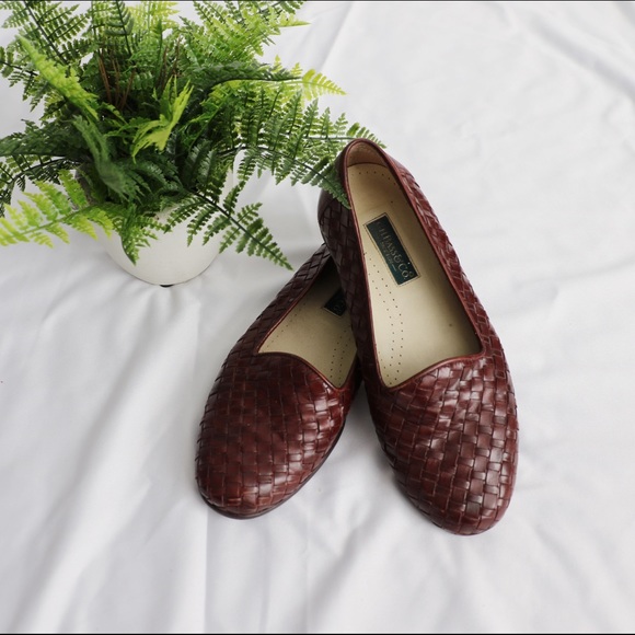 Vintage Shoes - Bass & Co Woven Loafers